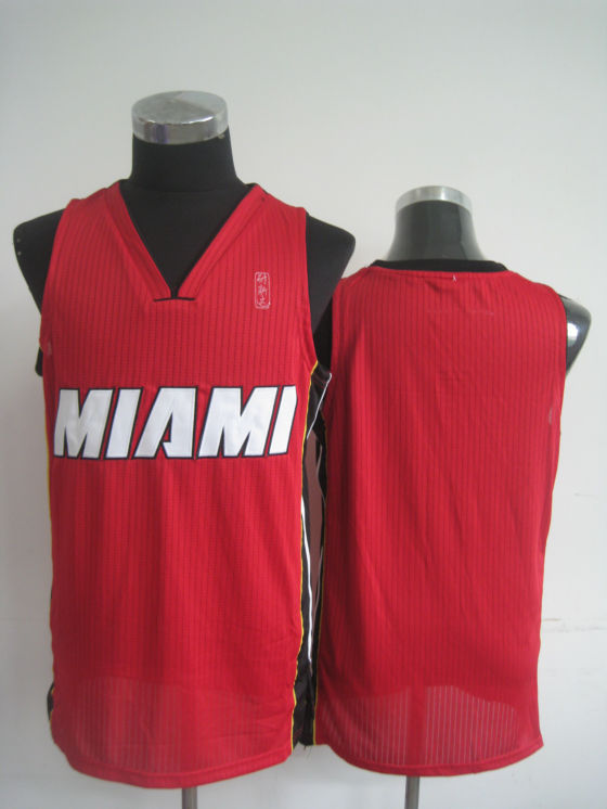 NBA Miami Heat Blank Red Jersey