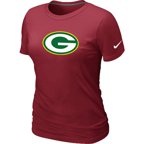  Green Bay Packers Red Womens Logo TShirt 116 