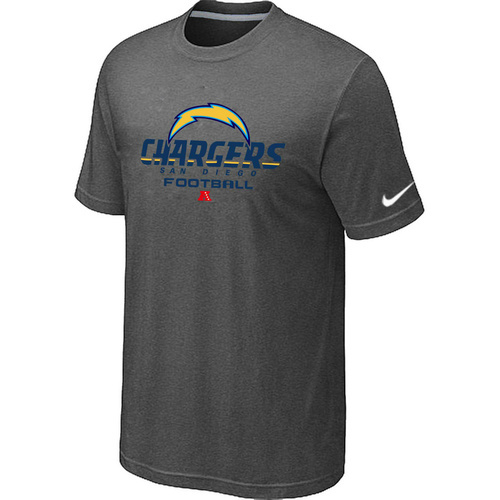  San Diego Charger Critical Victory D- Grey TShirt 26 