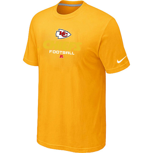  Kansas City Chiefs Critical Victory Yellow TShirt 10 