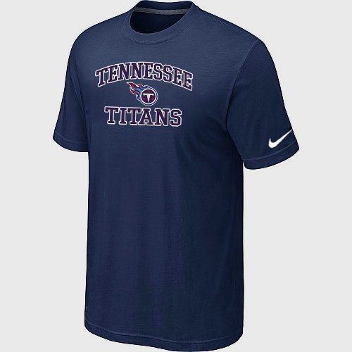  Tennessee Titans Heart& Soul D- Blue TShirt 72 