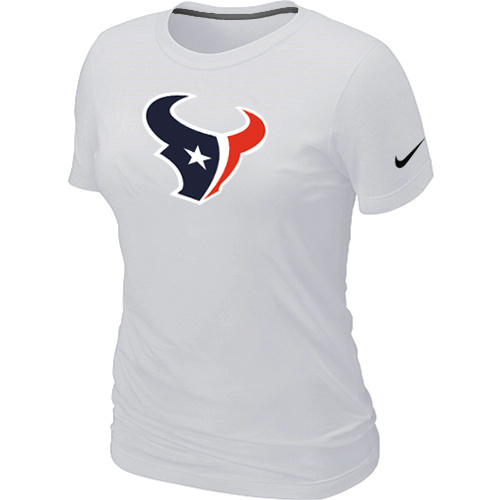  Houston Texans White Womens Logo TShirt 62 