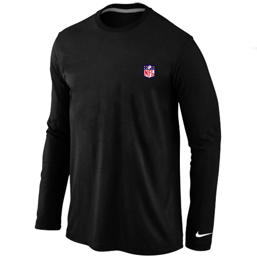 NFL logo Long Sleeve T-Shirt Black