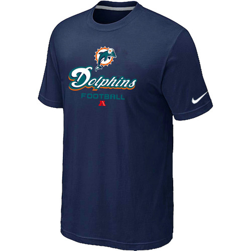  Miami Dolphins Critical Victory D- Blue TShirt 18 