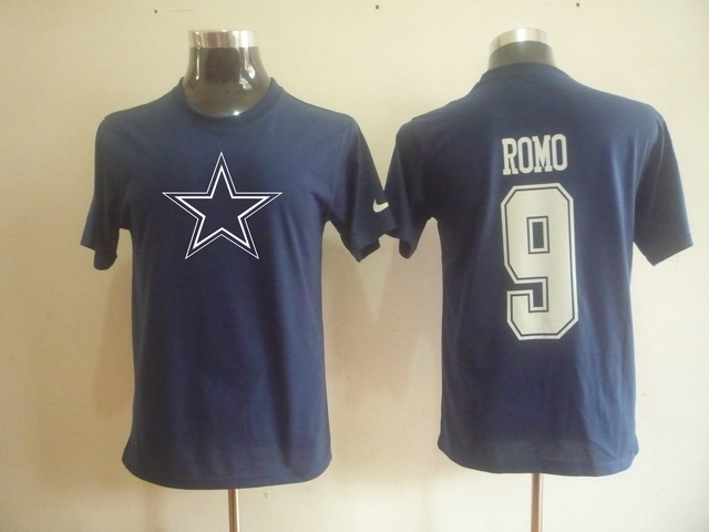  Dallas Cowboys 9  Tony Romo Name& Number TShirt 76 