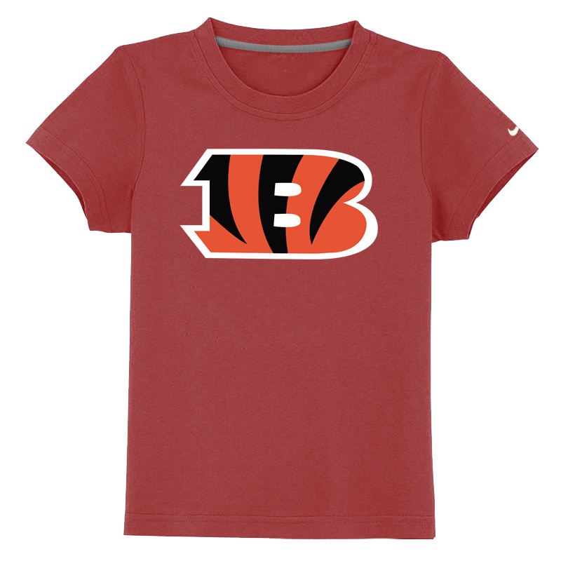 Cincinnati Bengals Sideline Legend Authentic Logo Youth T-Shirt Red