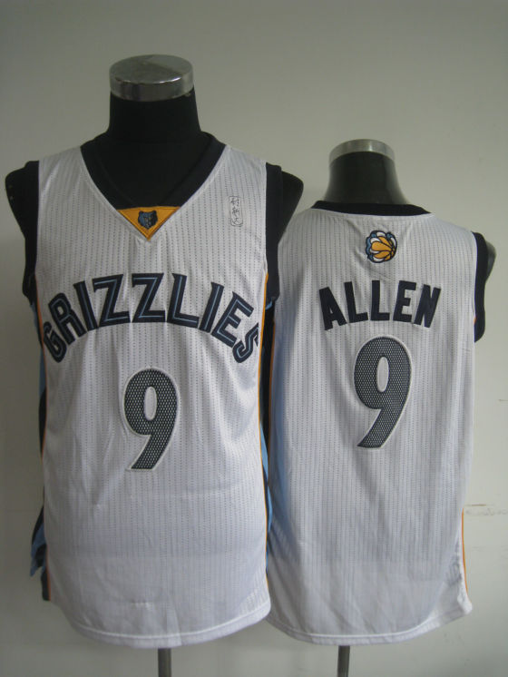 NBA Memphis Grizzlies 9 Tony Allen Jersey white