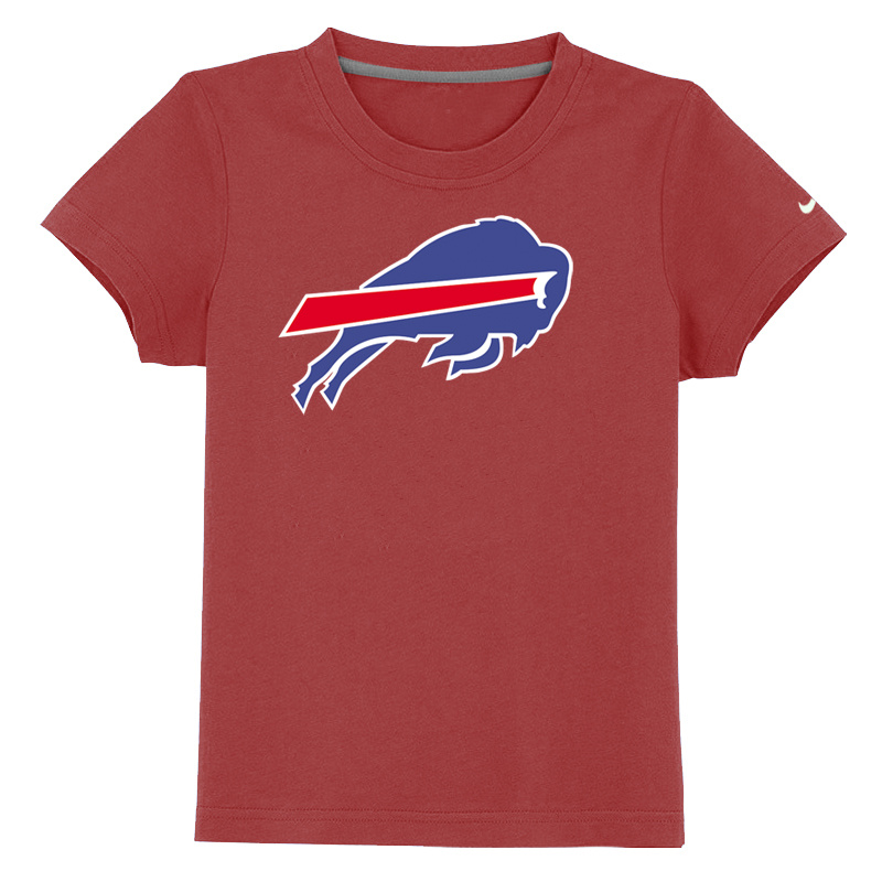 Buffalo Bills Sideline Legend Authentic Logo Youth T Shirt Red