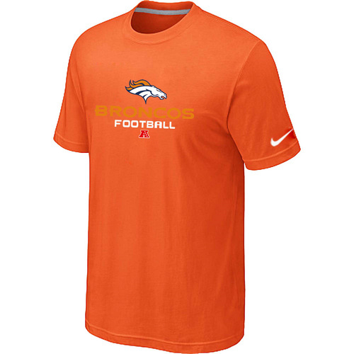  Denver Broncos Critical Victory Orange TShirt 13 