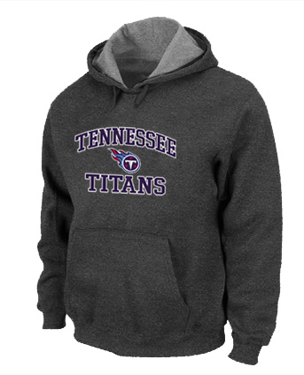 Tennessee Titans Heart & Soul Pullover Hoodie D.Grey