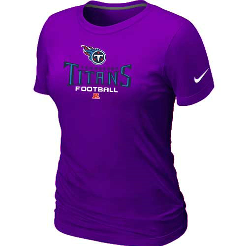  Tennessee Titans Purple Womens Critical Victory TShirt 38 