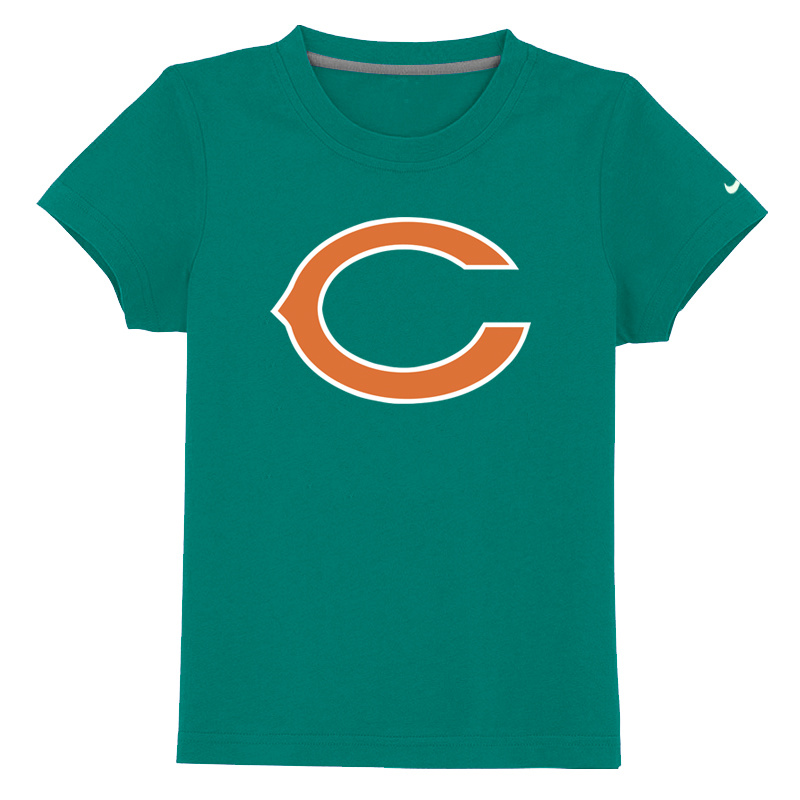 Chicago Bears Sideline Legend Authentic Logo Youth T Shirt Green