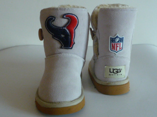 Kids NFL Houston Texans UGG Snow boots Beige