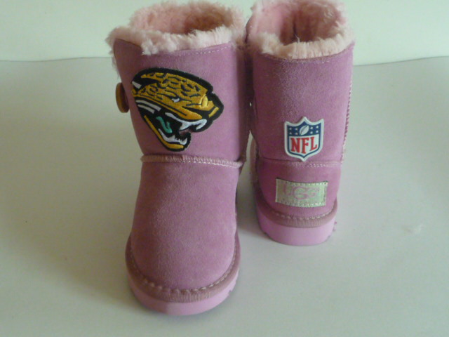 Youth Jacksonville Jaguars Boots Pink
