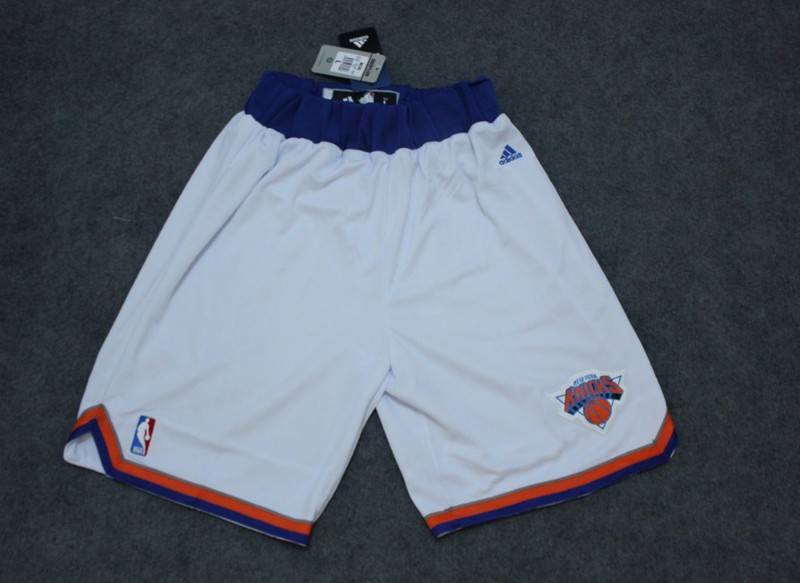New York Knicks White Shorts