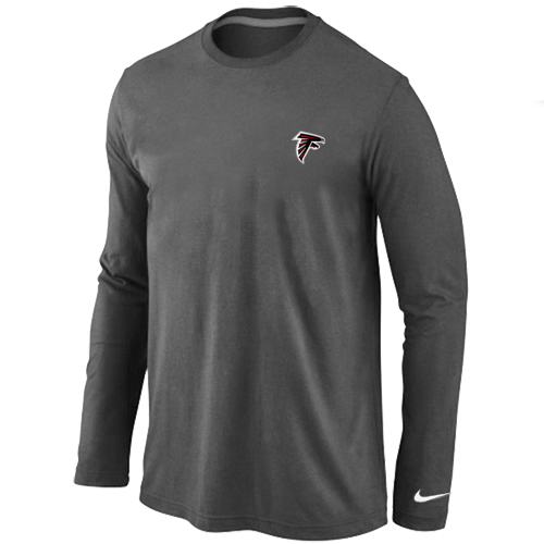 Atlanta Falcons Heart & Soul Long Sleeve T-Shirt D.Grey