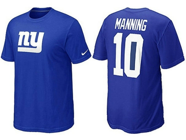  Nike New York Giants 10  Eli Manning Name& Number TShirt 116 
