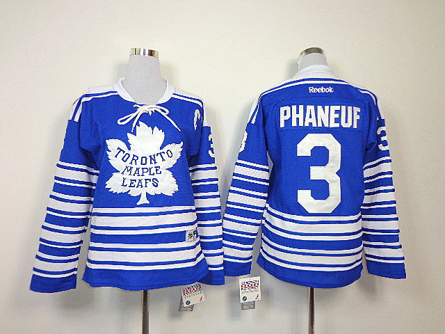 Reebok Toronto Maple Leafs 2014 NHL3 phaneuf Winter Classic Women Jersey