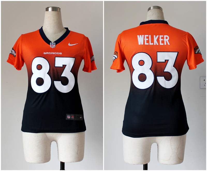 Nike NFL Denver Broncos #83 Welker Womens Drift Fashion II Jersey