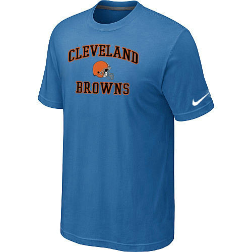  Cleveland Browns Heart& Soullight Blue TShirt 70 
