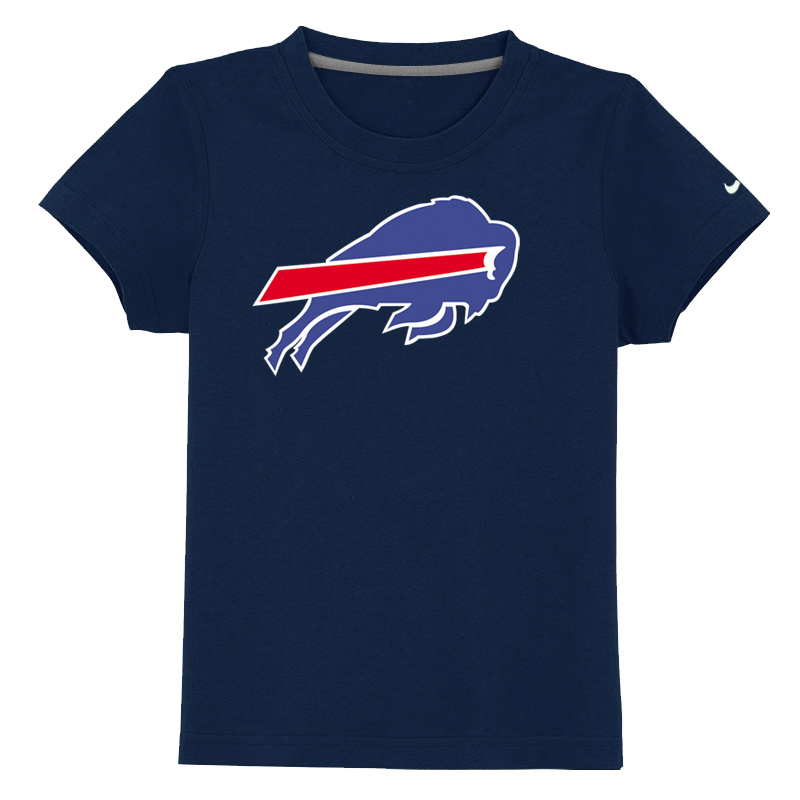 BuffaloBills Sideline Legend Authentic Logo Youth T Shirt D-Blue