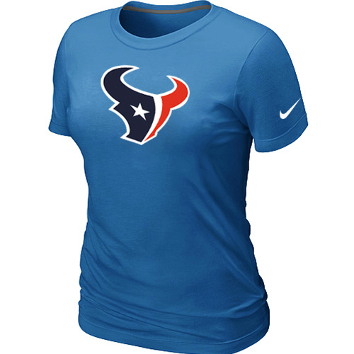  Houston Texans L-blue Womens Logo TShirt 74 