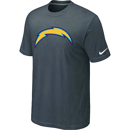  Nike San Diego Chargers Sideline Legend Authentic Logo TShirt Grey 98 