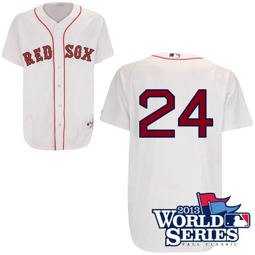 Boston Red Sox 24# Manny Ramirez Home w2013 World Series Patch