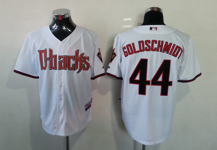Arizona MLB Diamondbacks Paul Goldschmidt Stitched #44 Jersey White