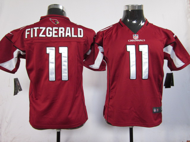 Arizona Cardinals Larry Fitzgerald Youth #11 Red Jersey