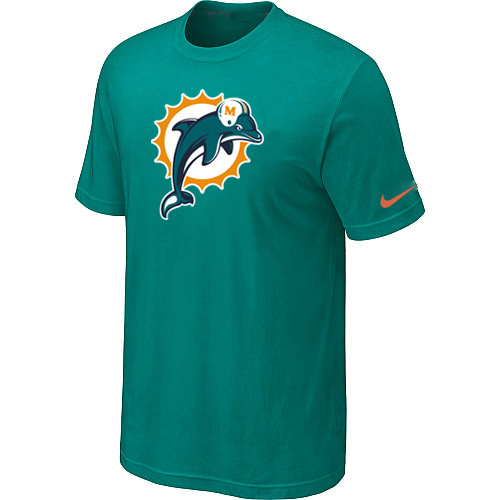  Miami Dolphins Sideline Legend Authentic Logo TShirt Green 1 