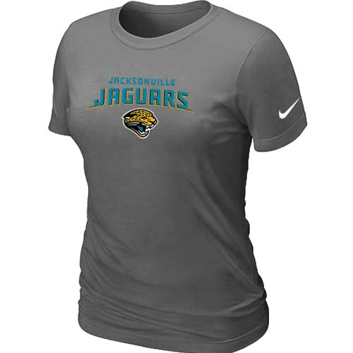  Jacksonville Jaguars Womens Heart& Soul D- Grey TShirt 29 
