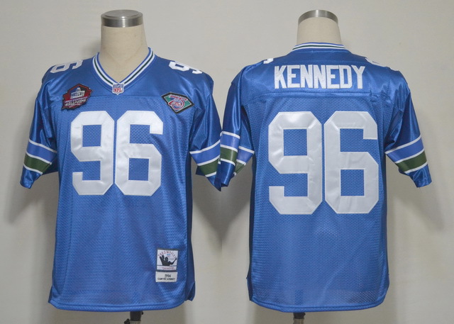NFL Jerseys Seattle Seahawks 96 Kennedy Blue Hall of Fame 2012
