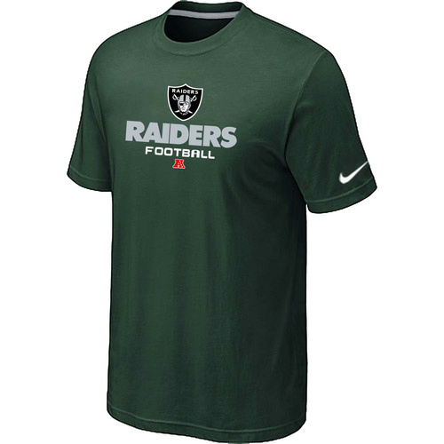  Oakland Raiders Critical Victory D- Green TShirt 17 