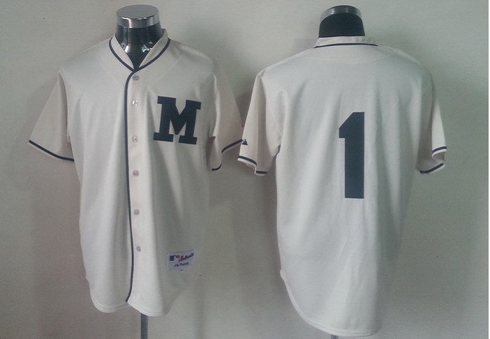 MLB Milwaukee Brewers #1  Jersey