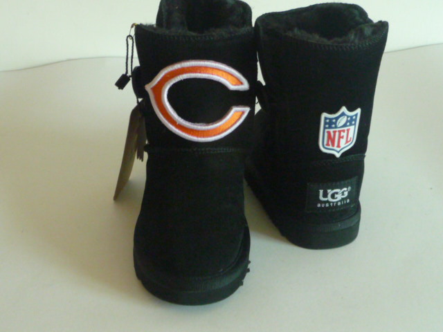 Kids NFL Chicago bears Boots Black