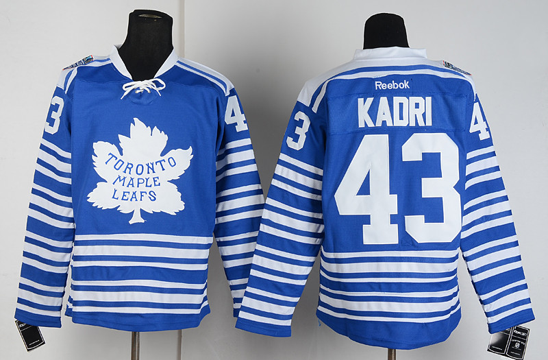 2014 Reebook Toronto Maple Leafs #43 Kadri Blue Jersey
