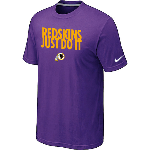 NFL Washington Red Skins Just Do It Purple TShirt 13 