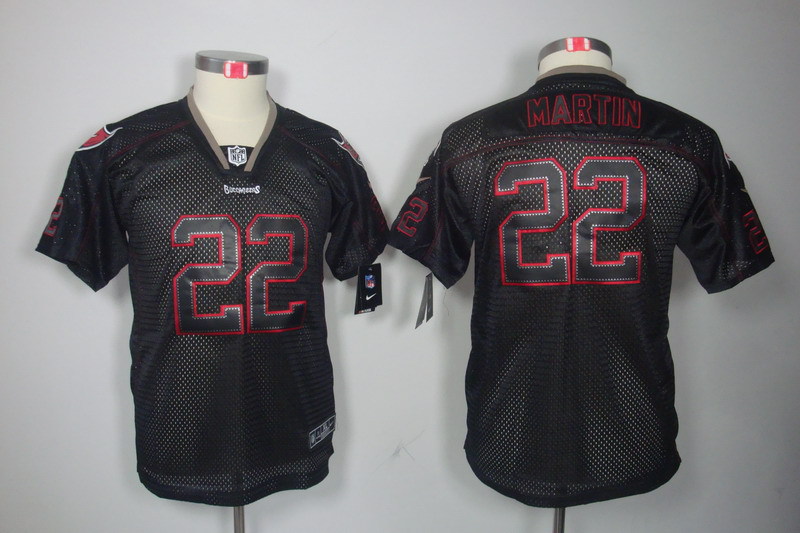 NFL Tampa Bay Buccaneers #22 Martin Youth Lights Out Jersey