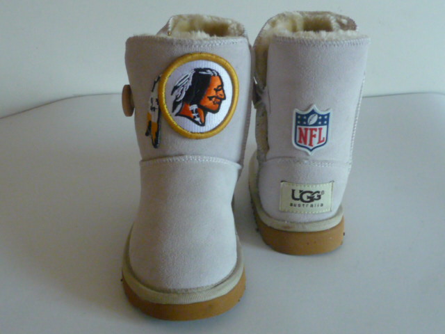 Kids NFL Washington Redskins UGG Snow boots Beige