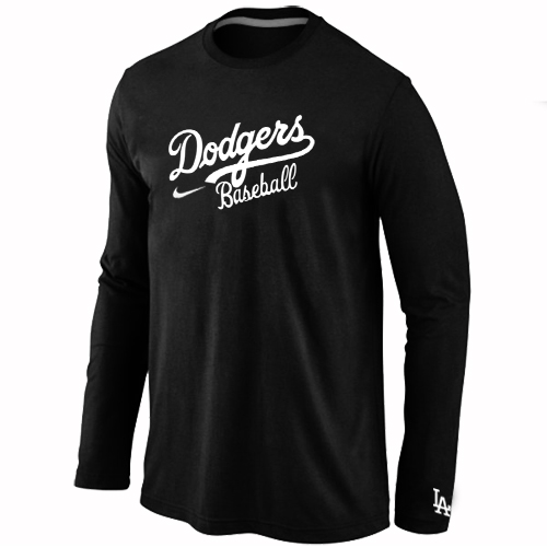 Nike Los Angeles Dodgers  Long Sleeve T-Shirt Black