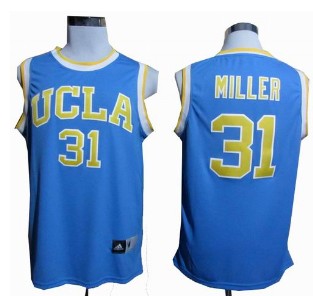 Ncaa UCLA Bruins Reggie Miller 31 Blue College Basketball Jersey