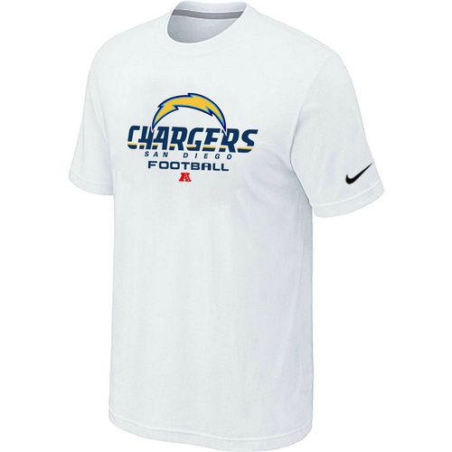  San Diego Charger Critical Victory White TShirt 19 