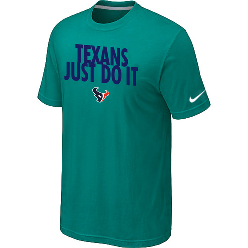 NFL Houston Texans Just Do It Green TShirt 13 