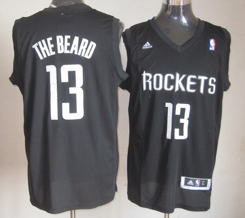 Adidas Houston Rockets #13 The Beard black jersey