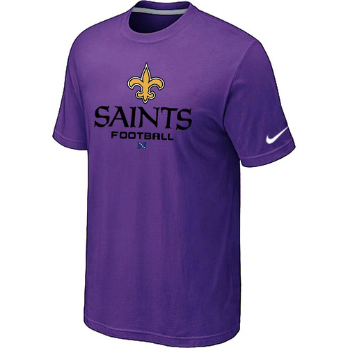 New Orleans Saints Critical Victory Purple TShirt  35