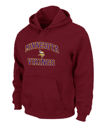 Minnesota Vikings Heart & Soul Pullover Hoodie Red