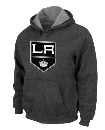 NHL Los Angeles Kings Big & Tall Logo Pullover Hoodie D.Grey