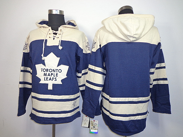 NHL Toronto Maple Leafs Blank Blue Hoodie