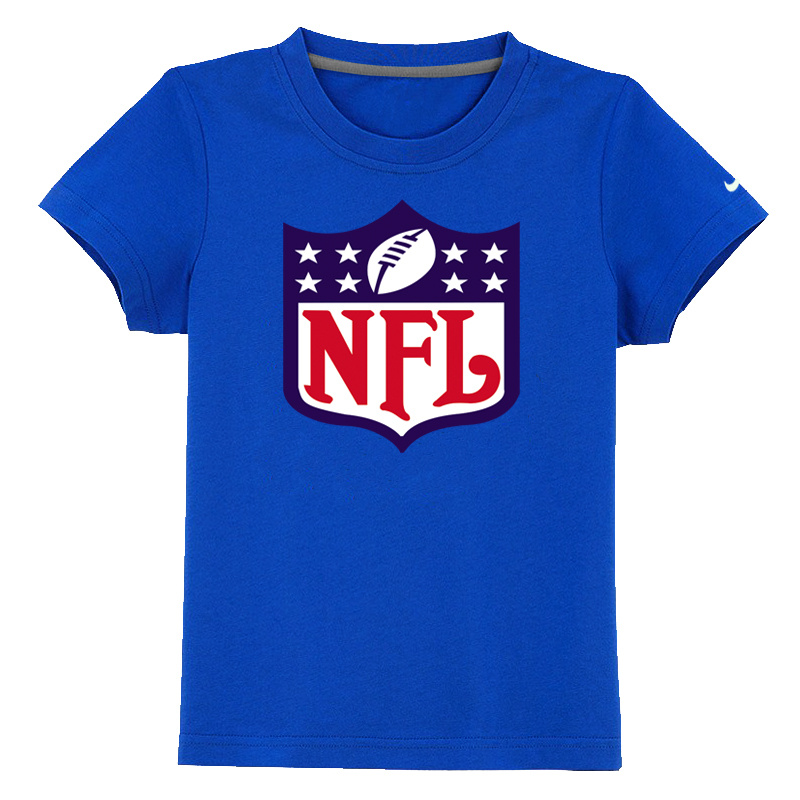 NFL Logo Youth T Shirt Blue
